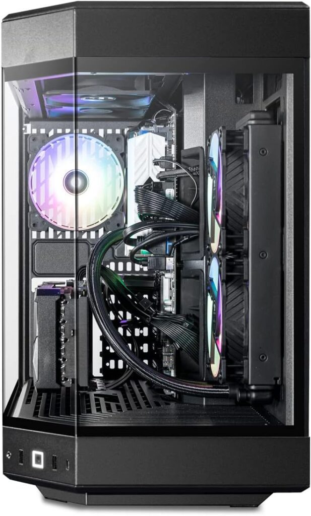 iBUYPOWER Gaming PC Computer Desktop Y60BI9N46T01 (Intel Core i9 13900KF, RTX 4060Ti 8GB, 32GB DDR5 5200 RGB (16x2), 2TB NVMe SSD, Windows 11 Home)